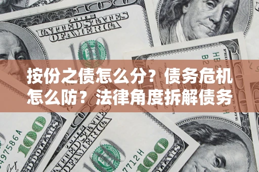 北京按份之债怎么分？债务危机怎么防？法律角度拆解债务分配与风险自保指南
