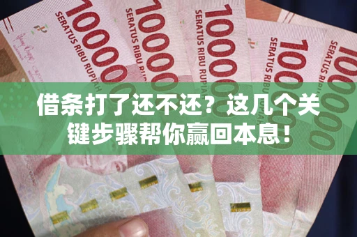北京借条打了还不还？这几个关键步骤帮你赢回本息！
