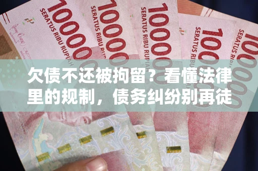 北京欠债不还被拘留？看懂法律里的规制，债务纠纷别再徒劳奔波