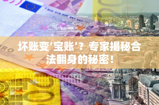 北京坏账变‘宝账’？专家揭秘合法翻身的秘密！