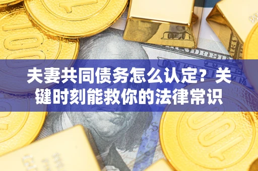北京夫妻共同债务怎么认定？关键时刻能救你的法律常识